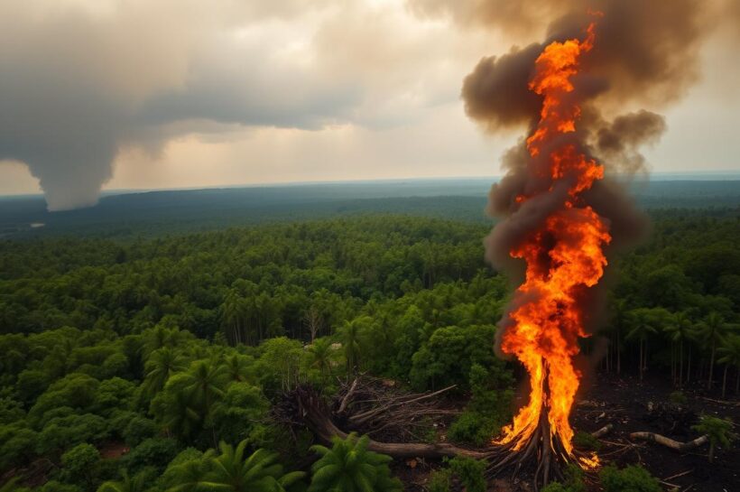 Kebakaran Hutan di Sumatera Meluas, Asap Sampai Malaysia Kebakaran Hutan di Sumatera Meluas, Asap Sampai Malaysia