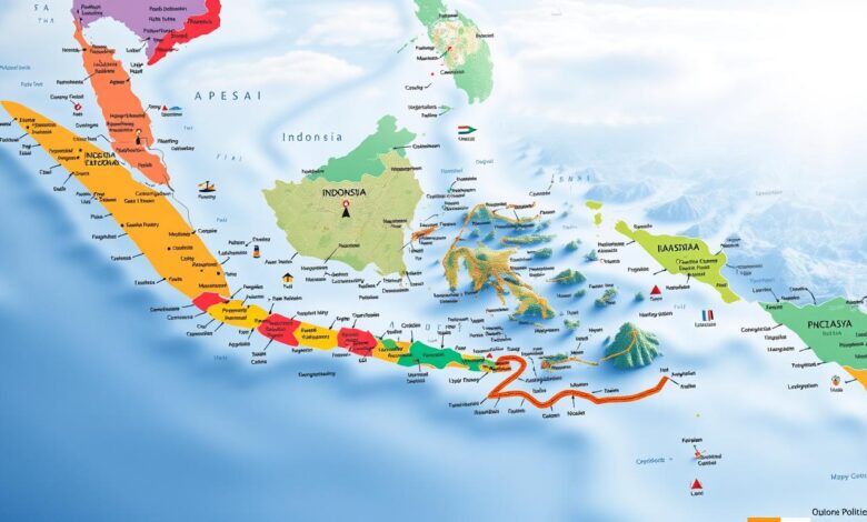 peta politik indonesia