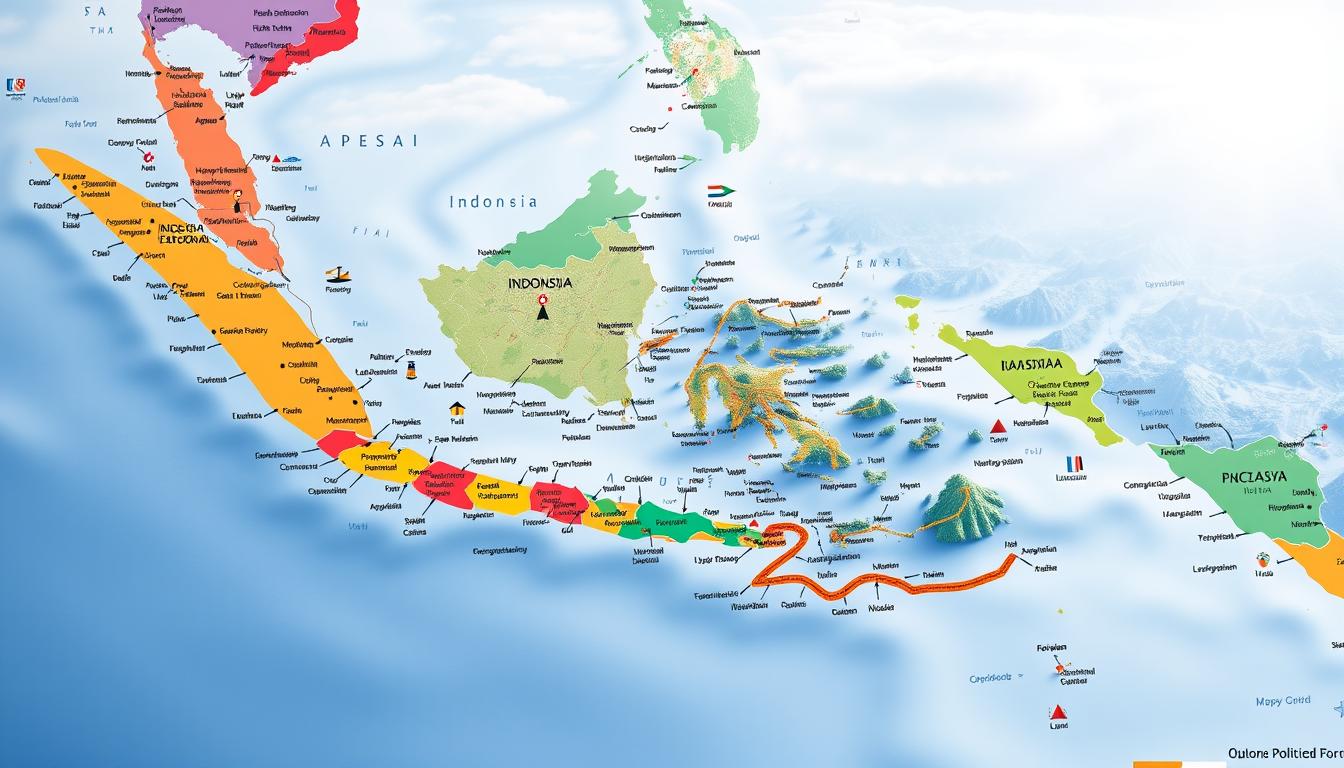 peta politik indonesia